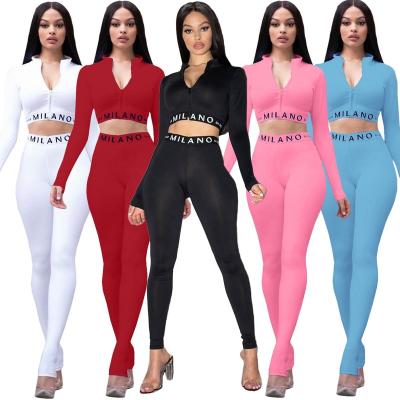 China 2021 Anti-Static Women Biker Two Piece Shorts Sets Wetsuits Womens Tracksuits Jogger Pant Sets for sale