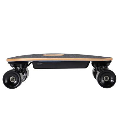 China Adult newproducts skate cheap car accessories 350W panel truck hub motor electric skateboard CUSTOM SKATEBOARD for sale