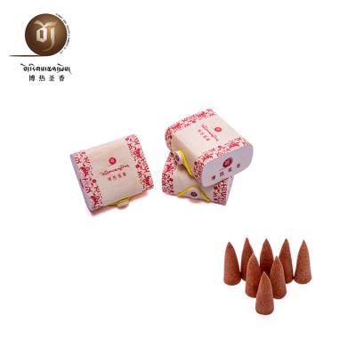 China Wholesale Supply Borre Tibetan Incense 23 Minutes Natural Oud Backflow Incense Cones at Prime Price for sale