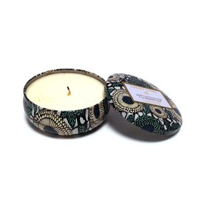 China Manufacturer Custom Tinplate Vessel Container Red Low Price Metal Can/Box Packaging Flower Candle Tin Jar for Candle for sale