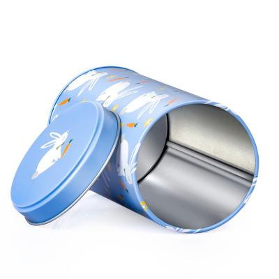 China Wholesale Custom Printed High Quality Empty Metal Tin Empty Candy Coffee Tea Food Can for sale