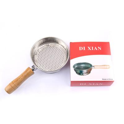 China Eco - Friendly Stainless Steel Charcoal Mesh Holder Wood Hookah Bowl Accessories for sale