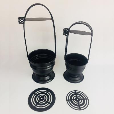 China 2021 Eco-friendly Small Size Hookah Charcoal Holder Charcoal Basket Accessories for sale