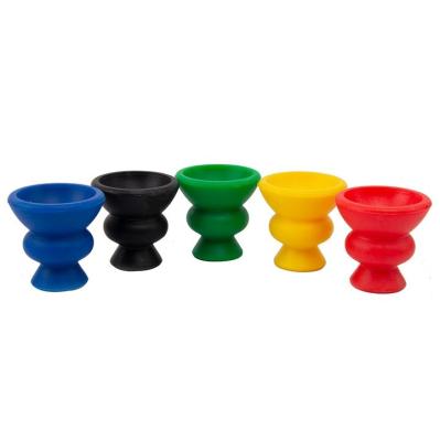 China 2021 Shisha Accessories Tobacco Holder Silicone Hookah Easy Smoking Wholesale Small Size Bowl for sale