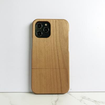 China 2021 Hot New Luxury Eco-friendly Bamboo Wooden Phone Case 5G Shockproof Anti-fall Cover For iPhone 12 13 Pro Max for sale