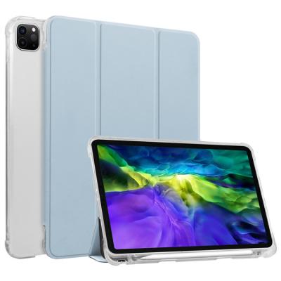 China Magnetic Auto-sleep For iPad Air 1 Case, Smart Cover With Magnetic Auto-sleep / Wake Function Soft TPU Shockproof Leather Case For iPad Air 2 for sale