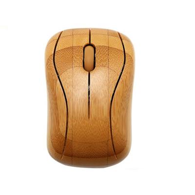 China 3D China Factory Wholesale Special Wireless Bamboo Wooden Mouse 2.4Ghz Optical Mouse for sale