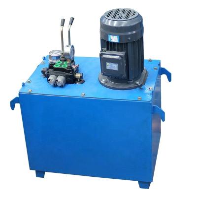 China Hotels Factory Outlet Hydraulic Power Pack Unit 12v 24v DC Six Contlor Verve 12 Volt Hydraulic Power Unit 4qt for sale