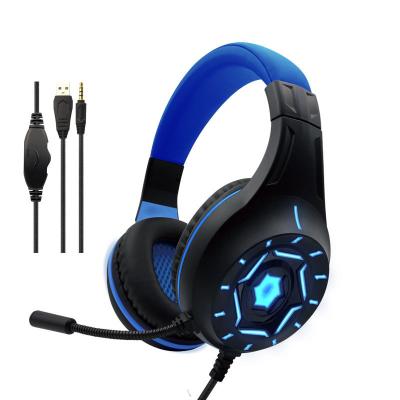 China Head Mounted Cool Headset Headset Headset Sound Head Mounted Noise-Canceling Noise-Canceling High Definition Headset Cable Wire Controlled Cool for sale