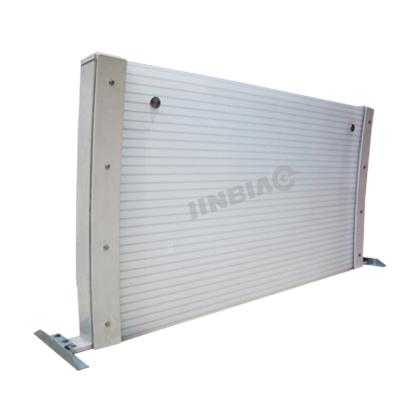 China JINBIAO Modern High Quality Galvanized Noise Barrier Wall Road Metal Sound Barrier Residential Noise Barriers Price for sale