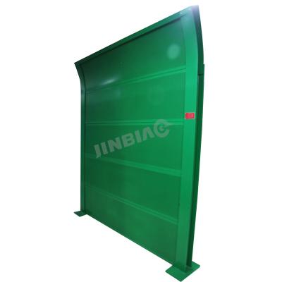 China Modern Bending PVC Noise Barrier Wall for sale