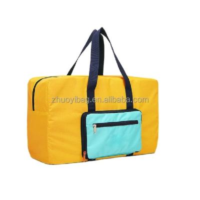 China Fashion Gift Polyester Folding Nylon Travel Tote Bags for sale