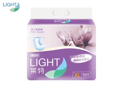 Cina Biancheria intima eliminabile adulta bianca unisex di XL con tecnologia asciutta avanzata di Derma in vendita