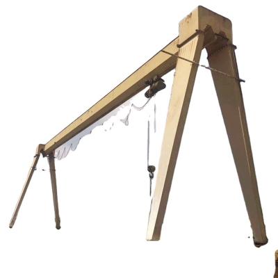 China Gantry Crane Rail Type Single Beam Gantry Crane 1 Ton to 20 Ton Capacity Hot Sale for sale