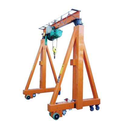 China gantry crane 3 ton small adjustable height portable gantry crane for sale for sale