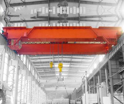 China Bridge Crane Double Girder Overhead Crane for sale