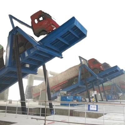 China Building Material Stores 100t Coal Unloading Platform Hydraulic Unloading Platform For Sale for sale