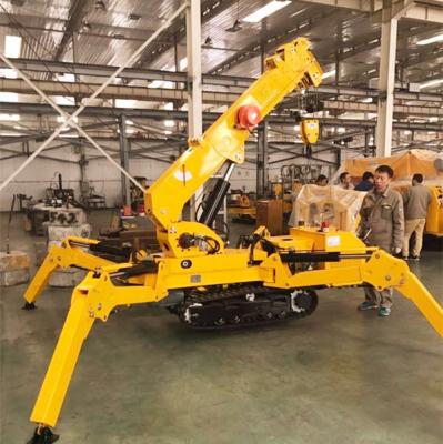 China Other construction used 5 ton spider crawling crane with diesel engine for sale for sale