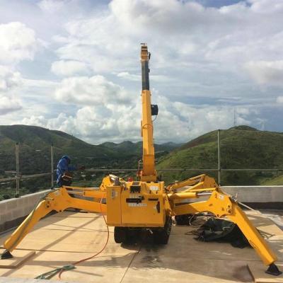 China Another 3 Tons Small Crawling Crane Spider Crane With Remote Control For Sale for sale