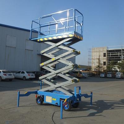 China Electric Workshop Crane Installation Used Scissor Lift Platform Portable Semi-automatic Hydraulic Scissor Lift For Sale Customized for sale