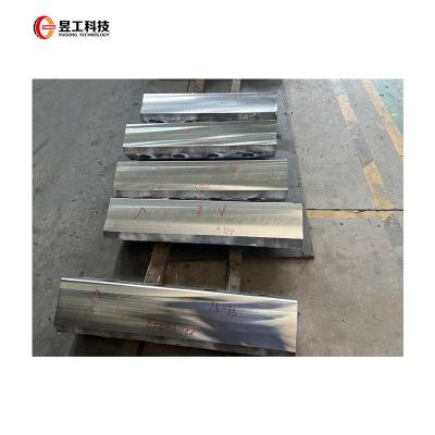 China Building material stores factory direct high quality alloy steel anvil wear resistant metal recycling shredder parts for metal crusher for sale