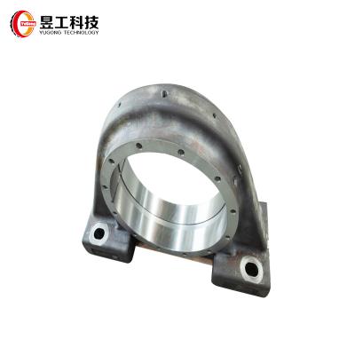 China Building Material Stores Factory Direct Hot Sale High Quality Wear Resistant Alloy Steel Bearing Housing For Metal Recycling Shredder Parts for sale