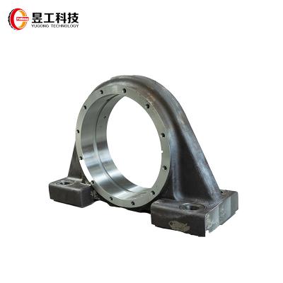 China Building Material Stores Factory Direct Hot Selling Wear Resistant Alloy Steel Bearing Housing For Metal Recycling Shredder Parts for sale