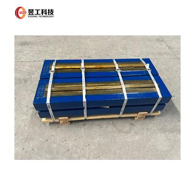 China Construction Material Stores Factory Direct High Chrome Cast Iron Crusher Blow Resistant Bar For Impact Crusher High Wear Resistance for sale