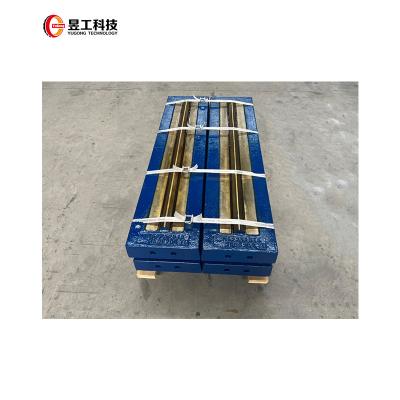 China Construction Material Stores Factory Direct High Chrome Cast Iron Crusher Blow Bar Wear Resistant For Impact Crusher for sale