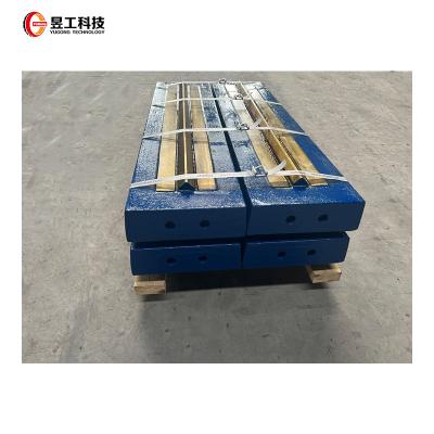 China Building Material Stores Factory Direct Commercial High Chrome Cast Iron Crusher Blow Bar Wear Resistant For High Quality Impact Crusher for sale