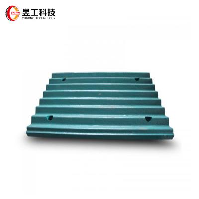 China Factory Stores Steel Building Material High Manganese Toggle Plate Direct Jaw Coating Wear Resistant For Jaw Crusher for sale