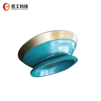 China Factory Direct High Building Material Stores High Quality Wear Resistant Concave Mantle Bowl Liner Manganese Steel For Cone Crusher for sale