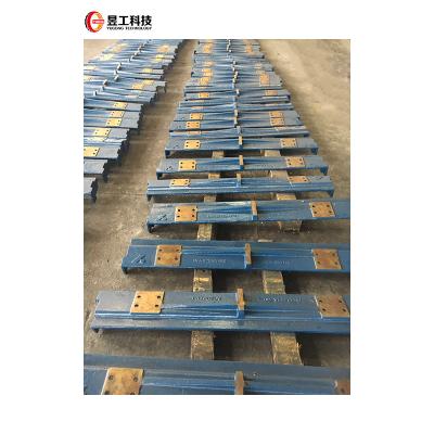 China Building Material Stores Factory Direct High Quality Wear Resistant High Manganese Steel Plate Driver Chain Plate For Mining Plate Driver for sale