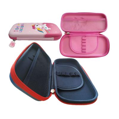 China High Quality Student Style Waterproof Hardtop 3D EVA Pencil Case Fashion Custom Shockproof for Kids for sale