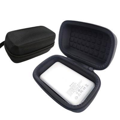 China Shockproof Black Protective EVA Loud Speaker Case Loudspeaker Portable Bag With Zipper for sale