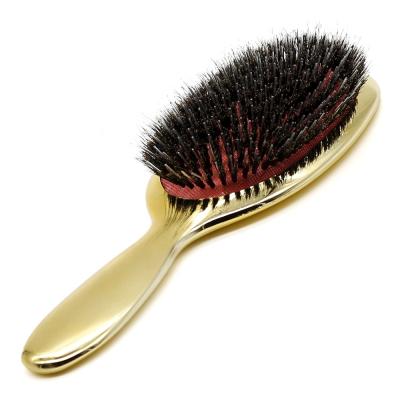 China Paddle Yaeshii Boar Bristle Plating Paddle Hair Brush Oval Hair Exte Zion Brush Bristle Brush for sale