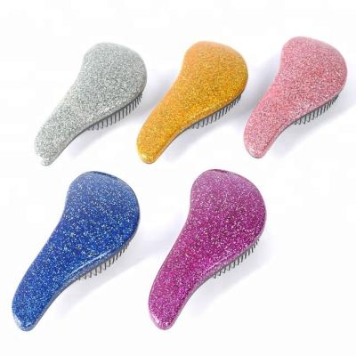 China Professional Washable Water Tank Yaeshii Cosmetic Comb Plated Detangling Hair Brush Set for sale