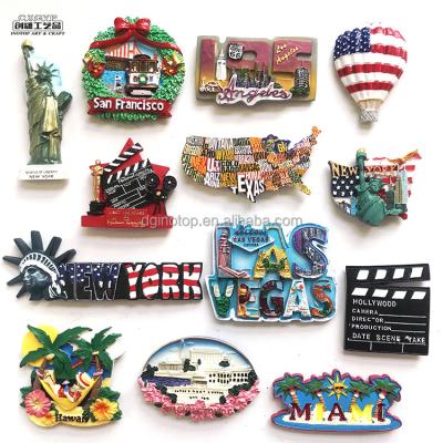 China Shape OEM Custom Fridge Magnets Fridge Accessories Decoration Souvenir Souvenir Fridge Tourist Stickers for sale