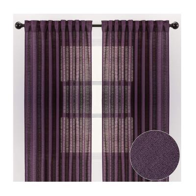 China Blackout Simple Design Home Polyester Luxury Living Room Window Curtains for sale