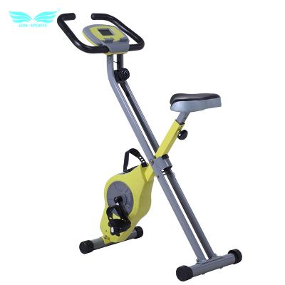 China Home Fitness Home Use Indoor Gym Foldable Exercise Bike With Seat for sale