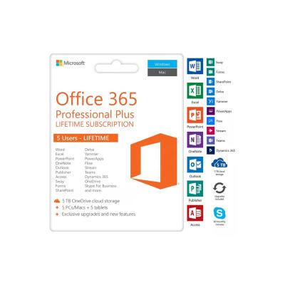 China Software Office 365 Professional Plus Account And Password Send By Email globally 100% Online activation Office 2019 for sale