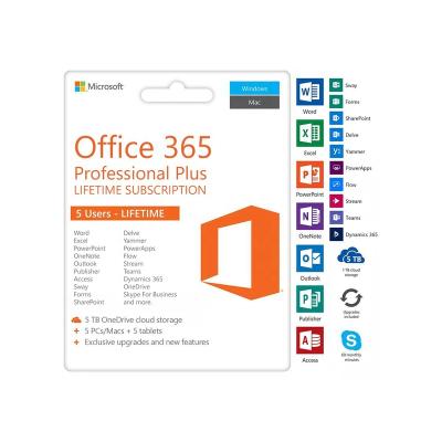 China Latest promotion price ms office 365 accounts+password office 365 pro plus accounts MS Office 365 pro plus for sale