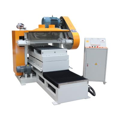 China High efficiency automatic double side stainless steel polishing and grinding sheet/round pipe mirror polishing machine for sale