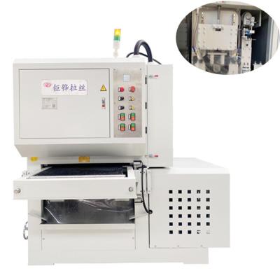 China Aluminum effect JUHUA materialPlate drawing surface finishing deburring polishing descaling machine for sale