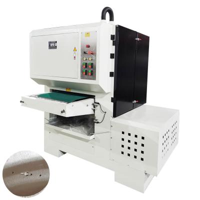 China Metal plate panel building material stores stainless steel iron sheet polishing grinding derusting machine/belt flat abrasive polishing machine for sale