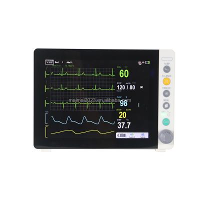 China High Eco-friendly 8 Inch TFT LCD Display Touch Screen Active Sick Person Multiparameter ICU Vital Signs Monitor for sale