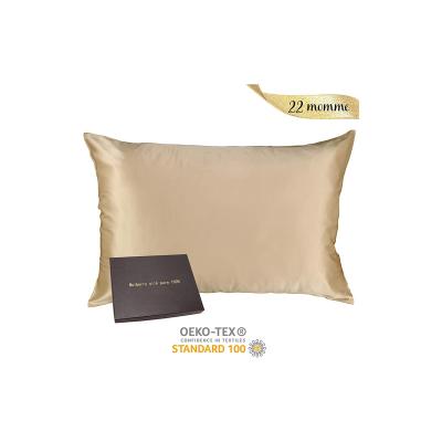 China Portable Factory Custom Logo Silk Satin Pillow Case Comfortable Silky Pillow Cases for sale