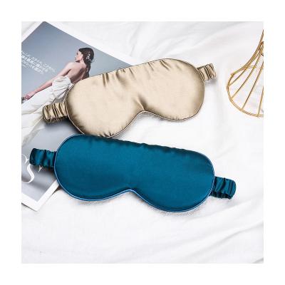 China Hot sale Anti-wrinkle sleep visor eye mask manufacture mulberry silk eyemask for sale