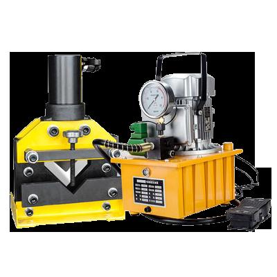 China Factory new product angle steel cutting machine with single circuit solenoid valve electric pump with single circuit solenoid valve electric pump for sale