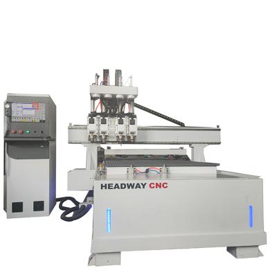 China MDF WOOD ACRYLIC ALUMINUM Automatic Wood Carving Machine ATC CNC Router Machines 1325 for sale